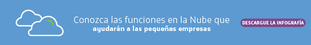 Cinco funciones en la nube para pequeñas empresas